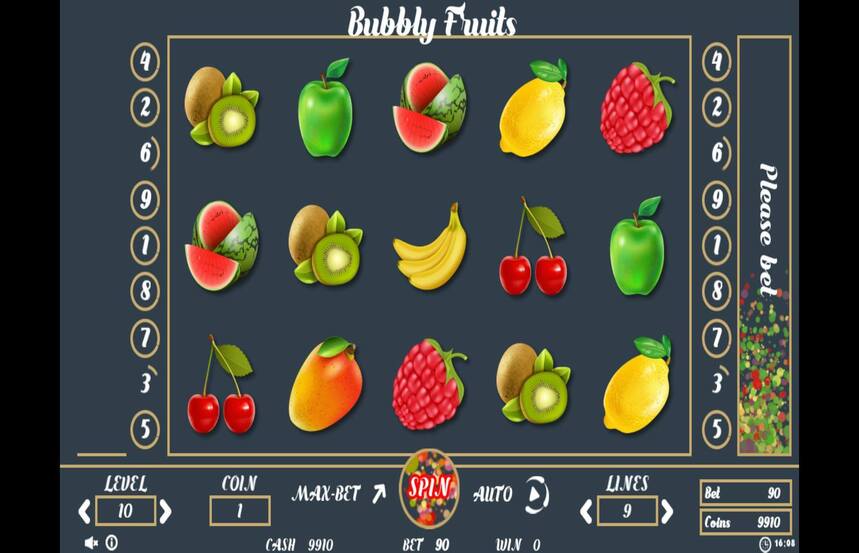 Bubbly Fruits