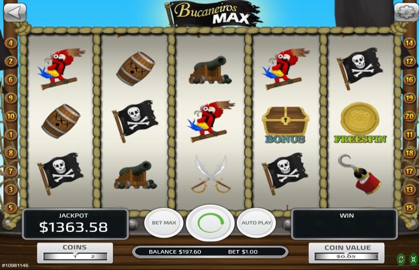 Bucaneiros Max