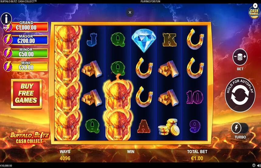 Buffalo Blitz Cash Collect