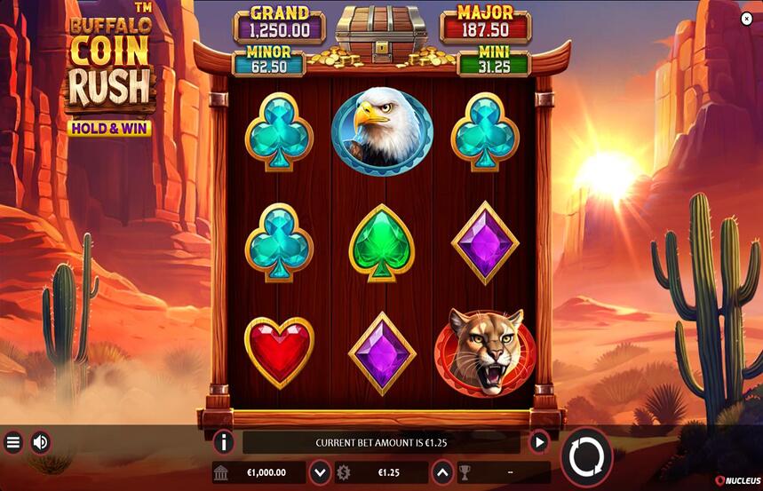 Buffalo Coin Rush Hold and Win