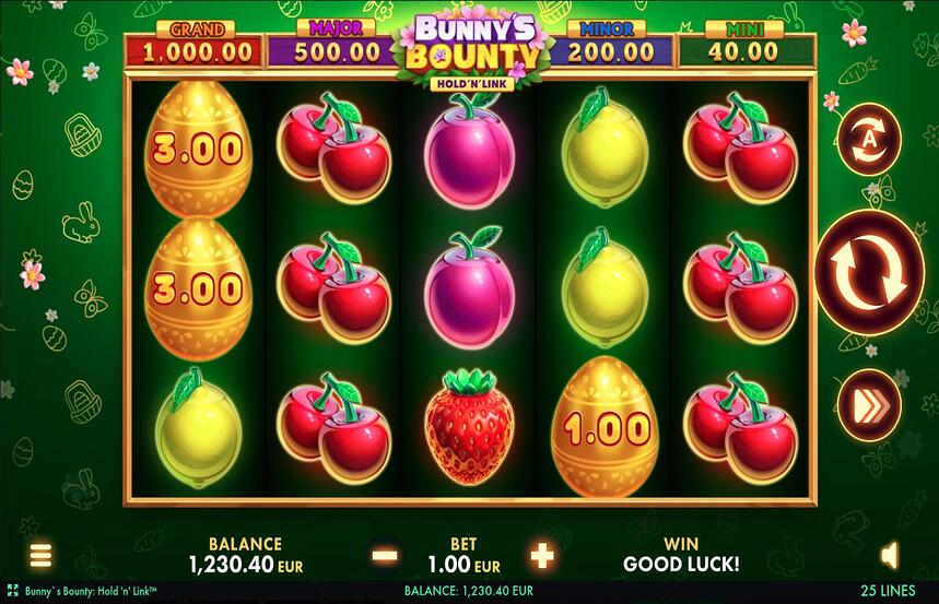Bunnys Bounty Hold N Link