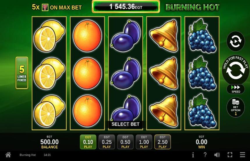 Burning Hot Jackpot