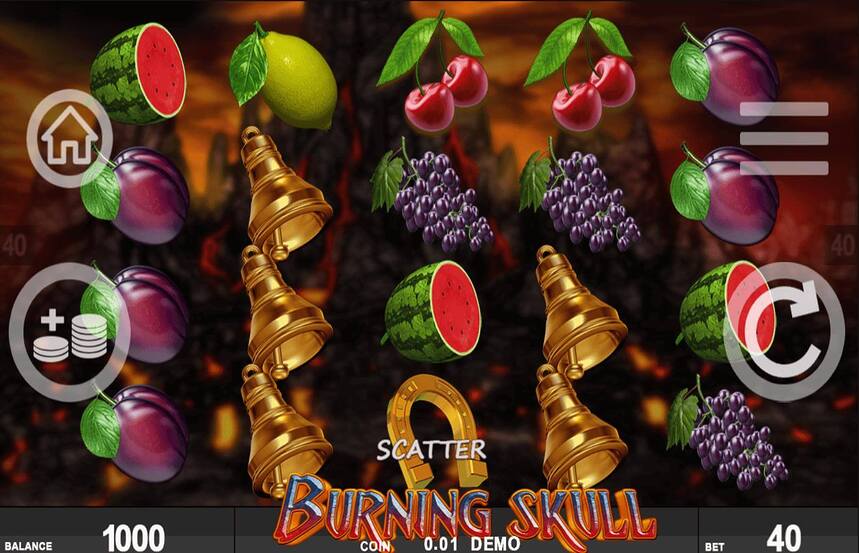 Burning Skull