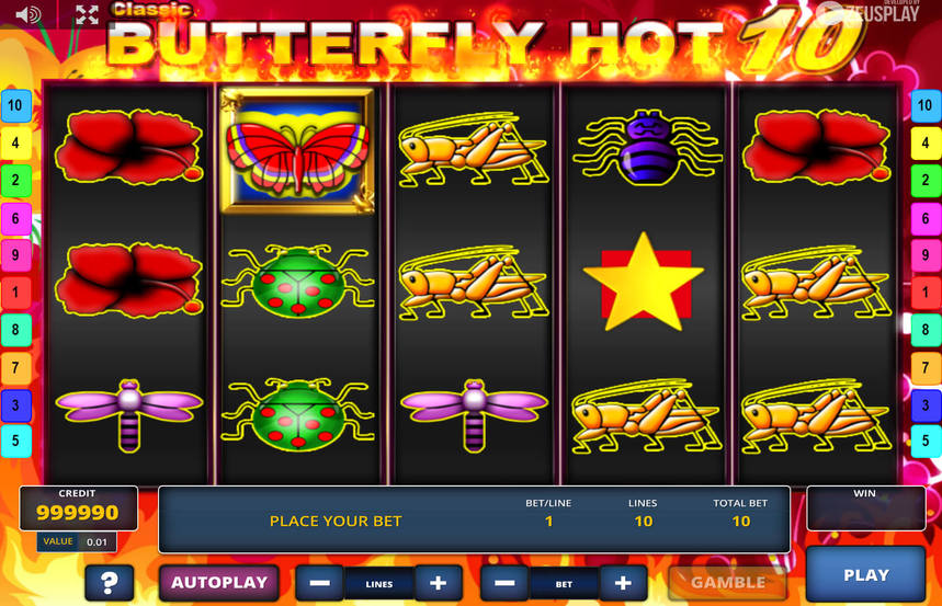 Butterfly Hot 10