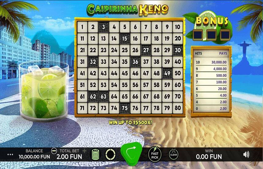 Caipirinha Keno