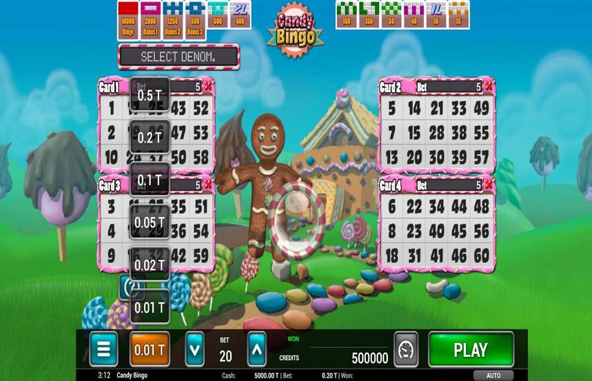 Candy Bingo