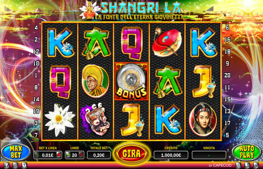 Capecod Gaming Shangri La