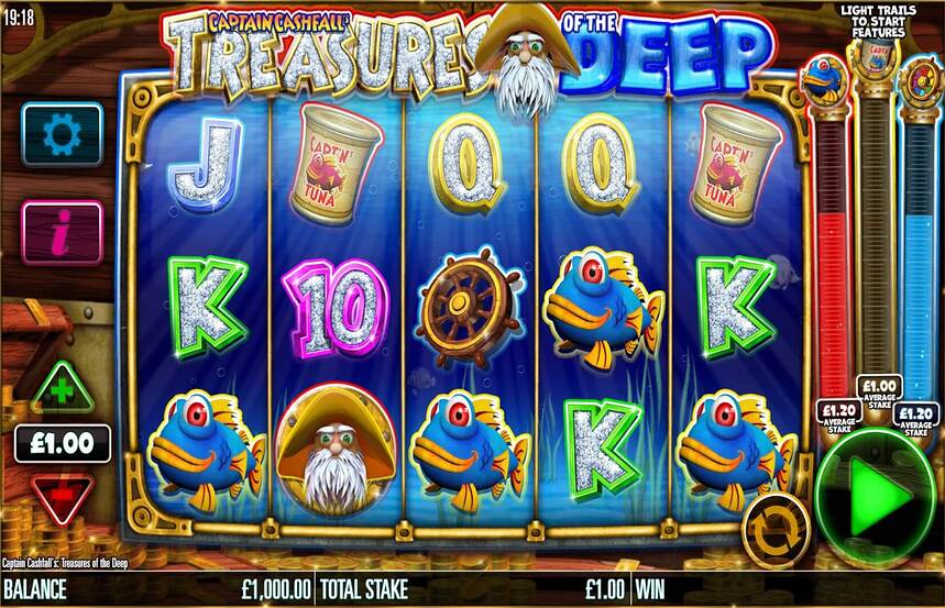 Captain Cashfalls Treasures of the Deep