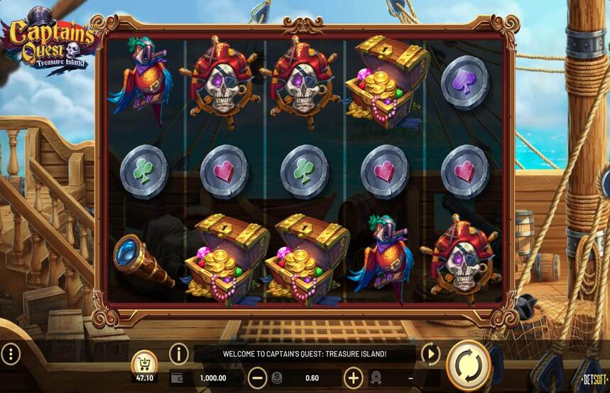 Captains Quest Treasure Island
