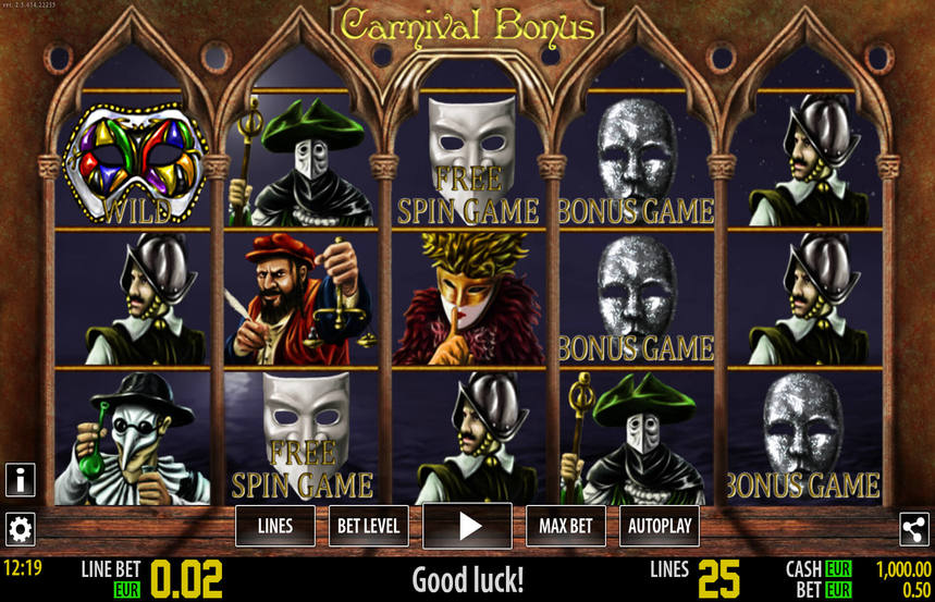 Carnival Bonus