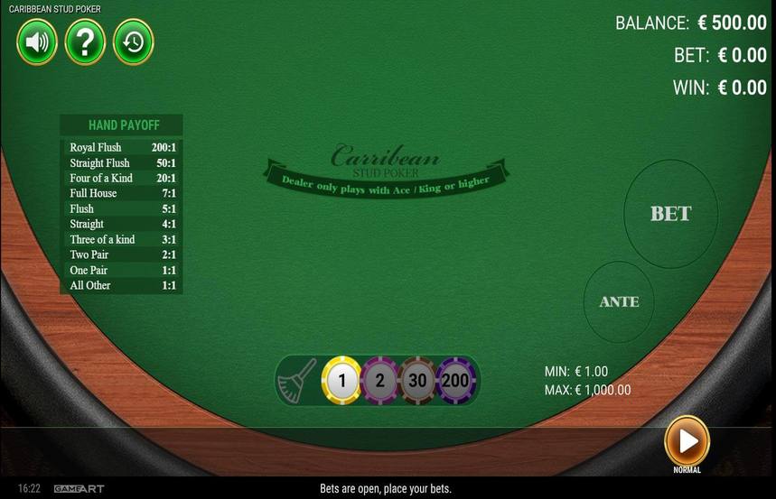 Carribean Stud Poker