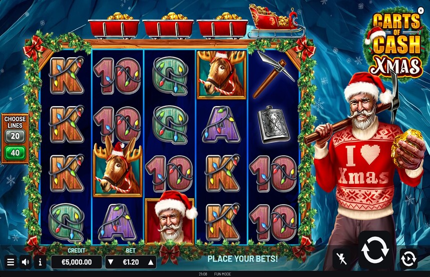 Carts of Cash Xmas