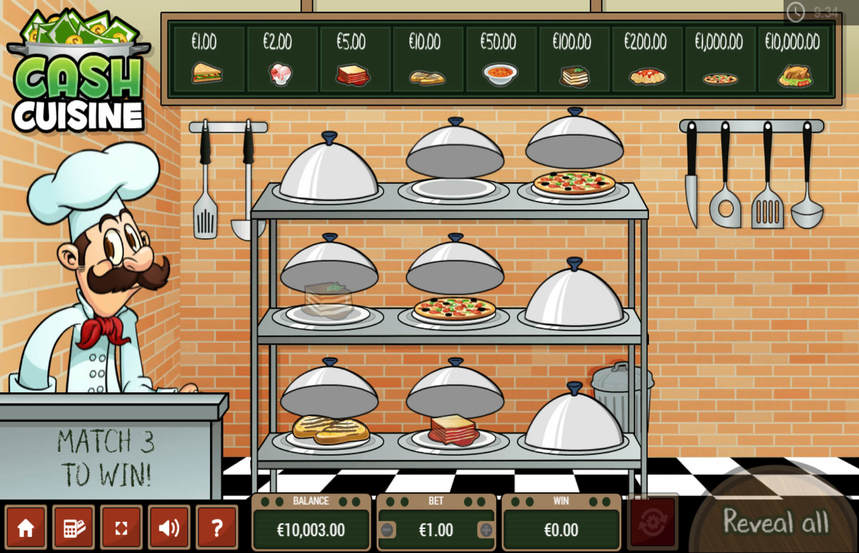 Cash Cuisine