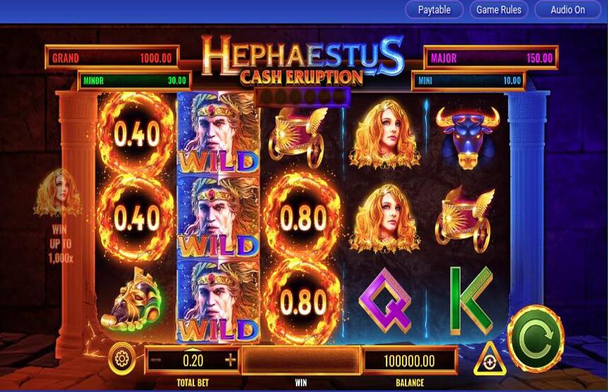Cash Eruption Hephaestus