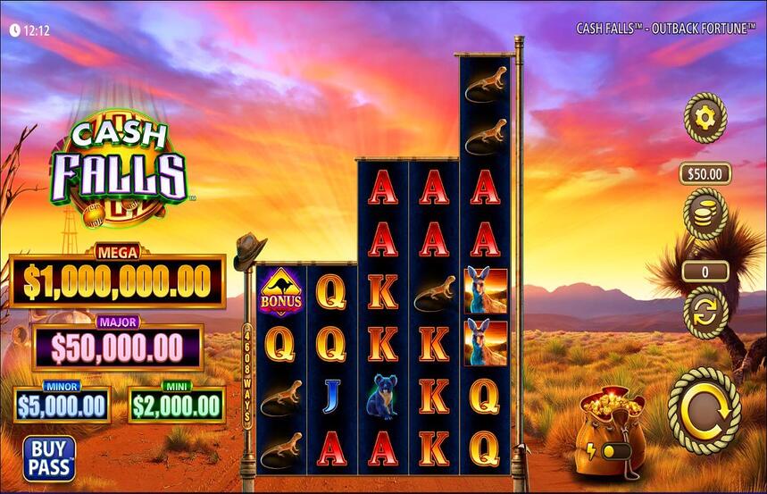 Cash Falls Outback Outback Fortune 96
