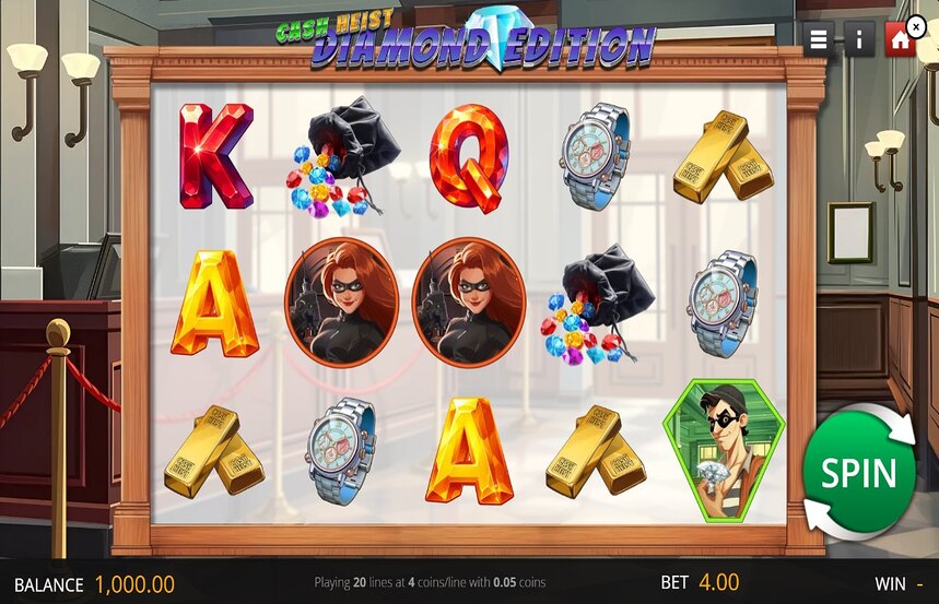 Cash Heist Diamond Edition