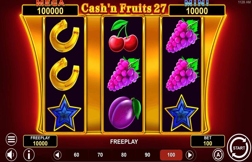 Cash n Fruits 27 Hold And Win