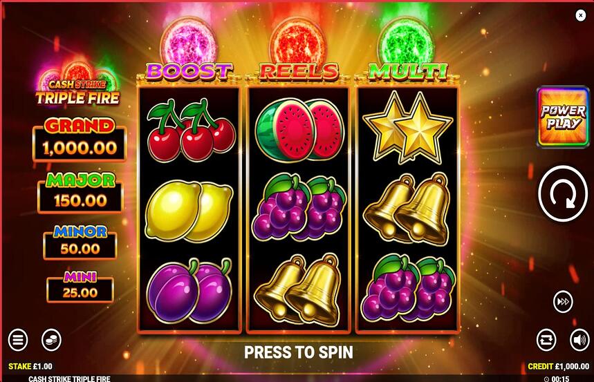 Cash Strike Triple Fire