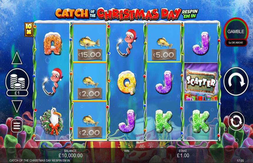 Catch of the Christmas Day Respin Em In