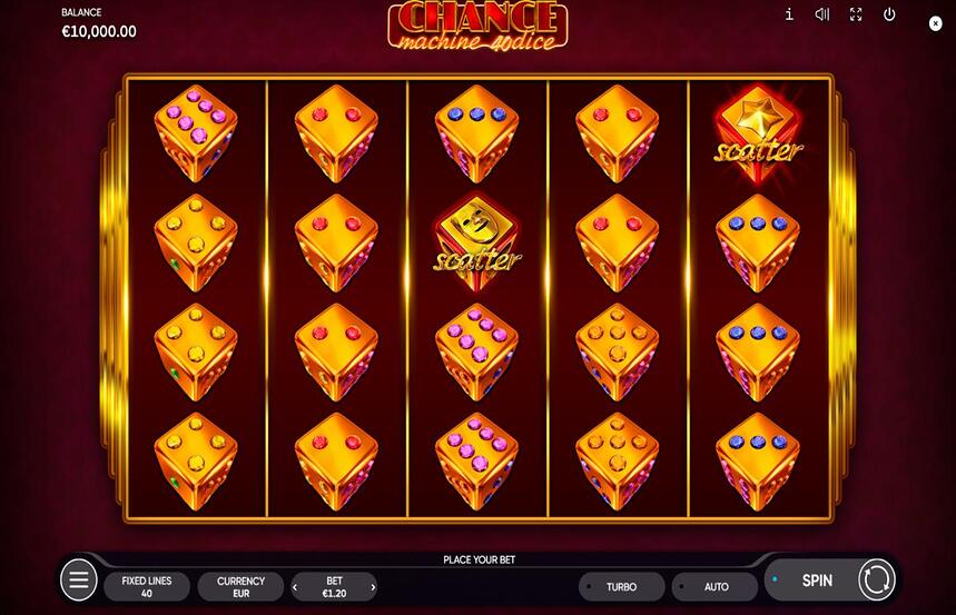 Chance Machine 40 Dice