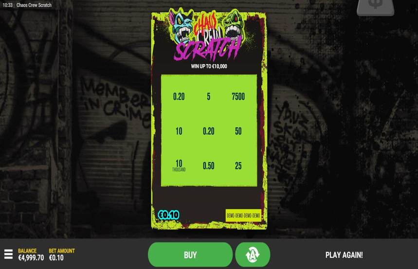 Chaos Crew Scratch