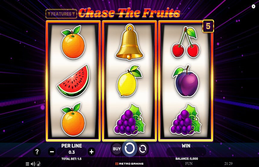 Chase the Fruits