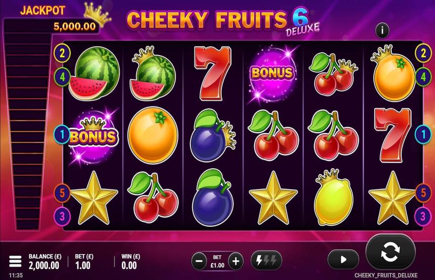 Cheeky Fruits 6 Deluxe