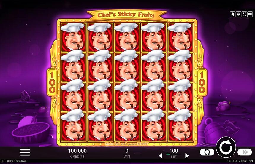 Chefs Sticky Fruits
