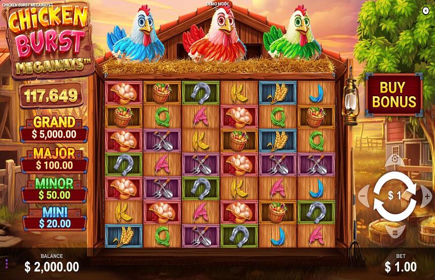 Chicken Burst Megaways