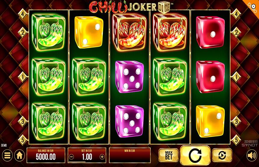 Chilli Joker Dice
