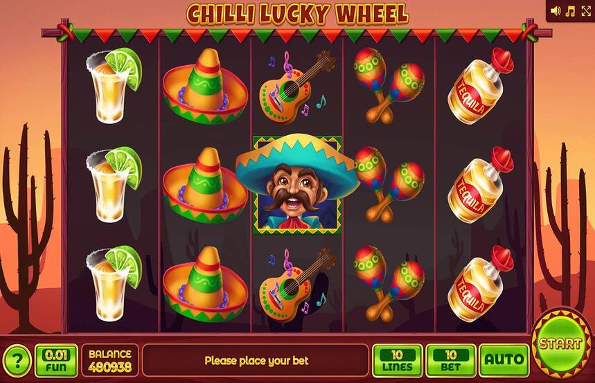 Chilli Lucky Wheel