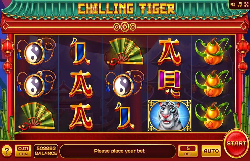 Chilling Tiger