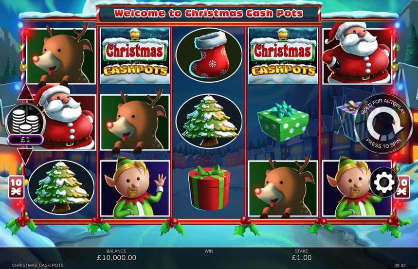 Christmas Cash Pots