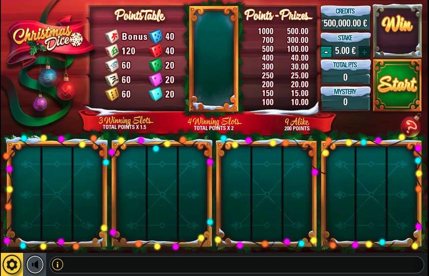 Christmas Dice