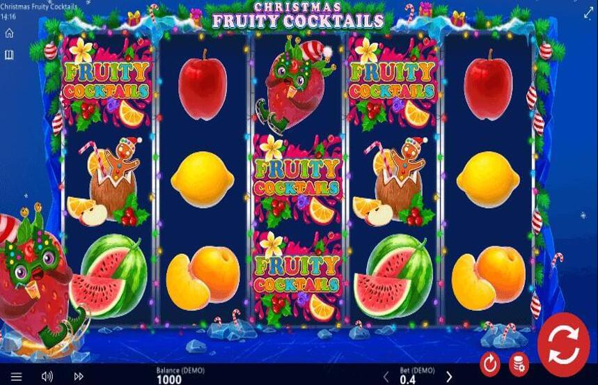 Christmas Fruity Cocktails