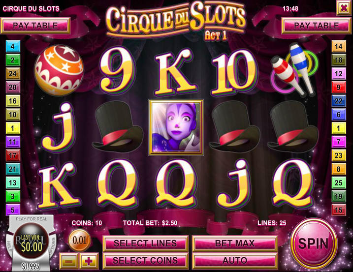 Cirque du Slots