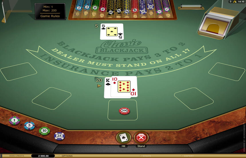 Classic Blackjack Gold