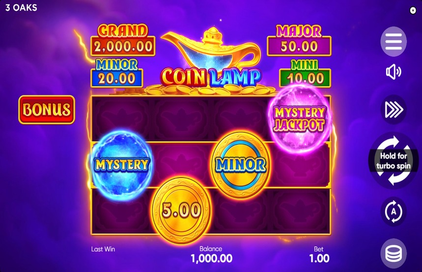 Coin Lamp