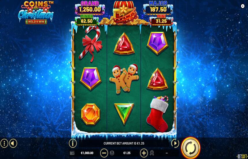 Coins of Christmas Hold and Win