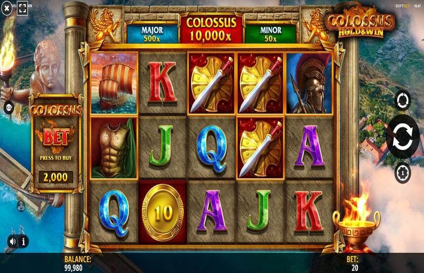 Colossus Hold and Win