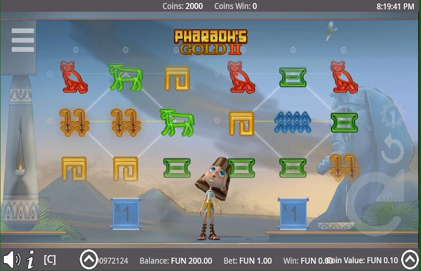Concept Gaming Pharaohs Gold 2