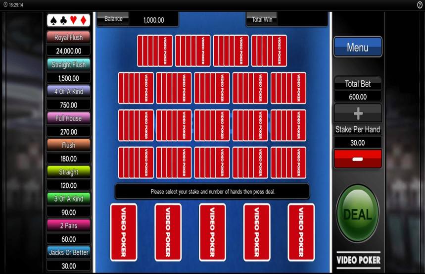 Core Gaming Video Poker