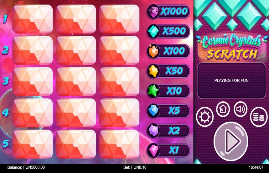 Cosmic Crystals Scratch