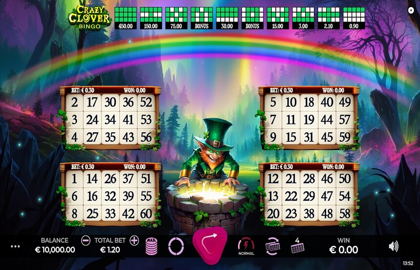 Crazy Clover Bingo