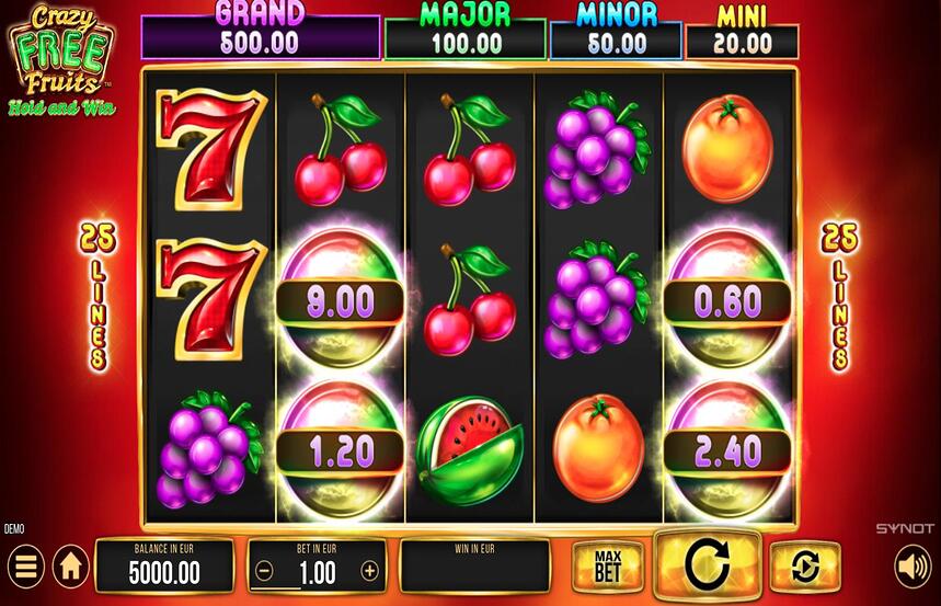 Crazy Free Fruits