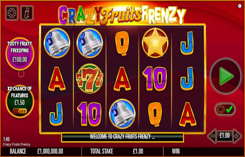 Crazy Fruits Frenzy