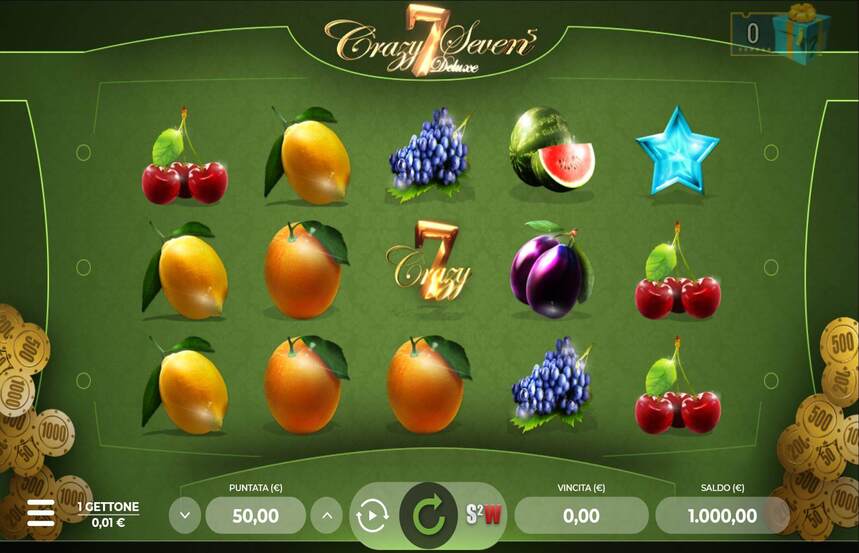 Crazy Seven 5 Deluxe