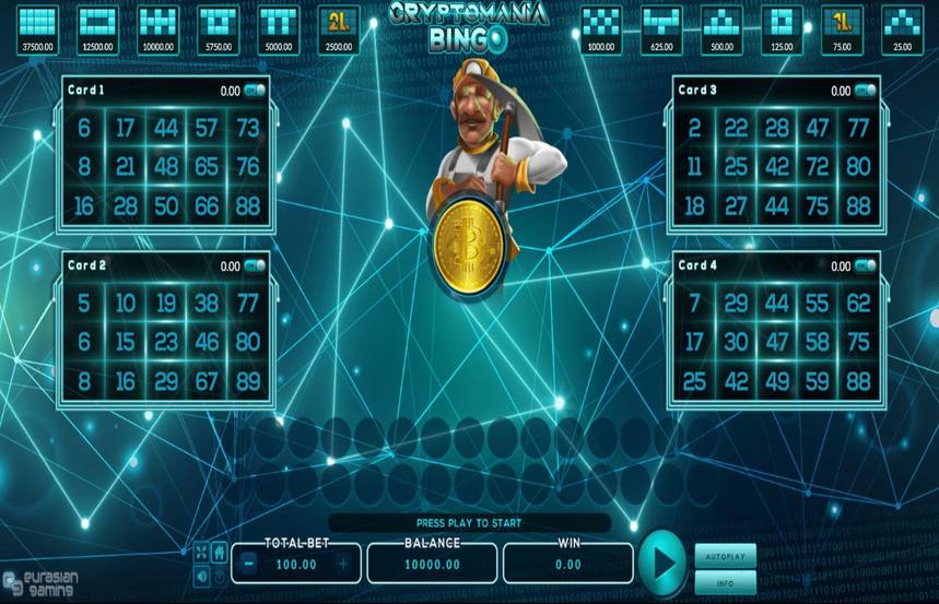 Cryptomania Bingo