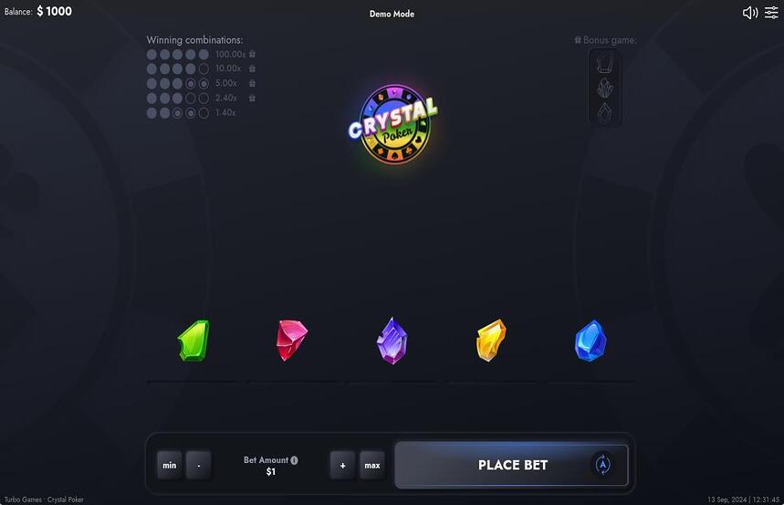 Crystal Poker