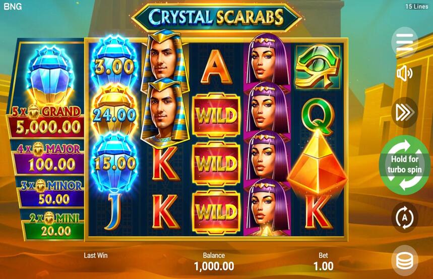 Crystal Scarabs